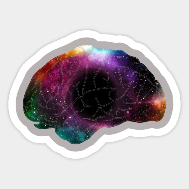 brain Sticker by Yaman